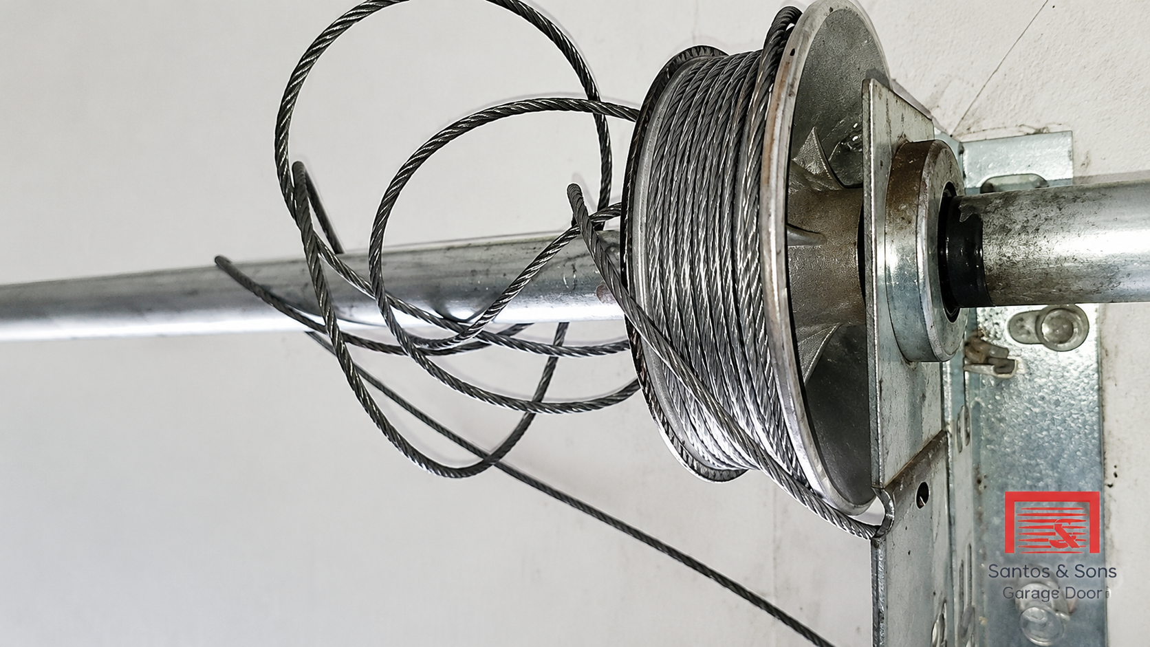 Santos and Sons garage door cable repair service in San Mateo, CA