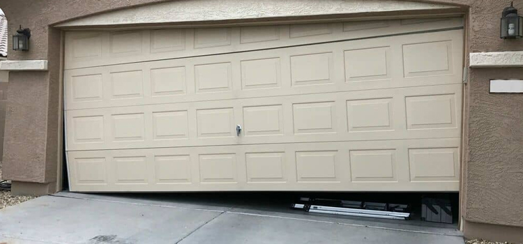 Santos and Sons garage door off-track repair service in San Mateo, CA